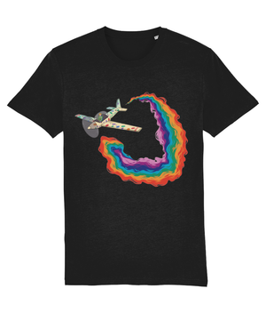 Come Outside Cotton T-Shirt - Alien Cow