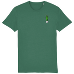 Dracaena Embroidered Organic Cotton Tee - Alien Cow