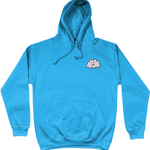 Head In The Clouds Embroidered Hoodie - Alien Cow