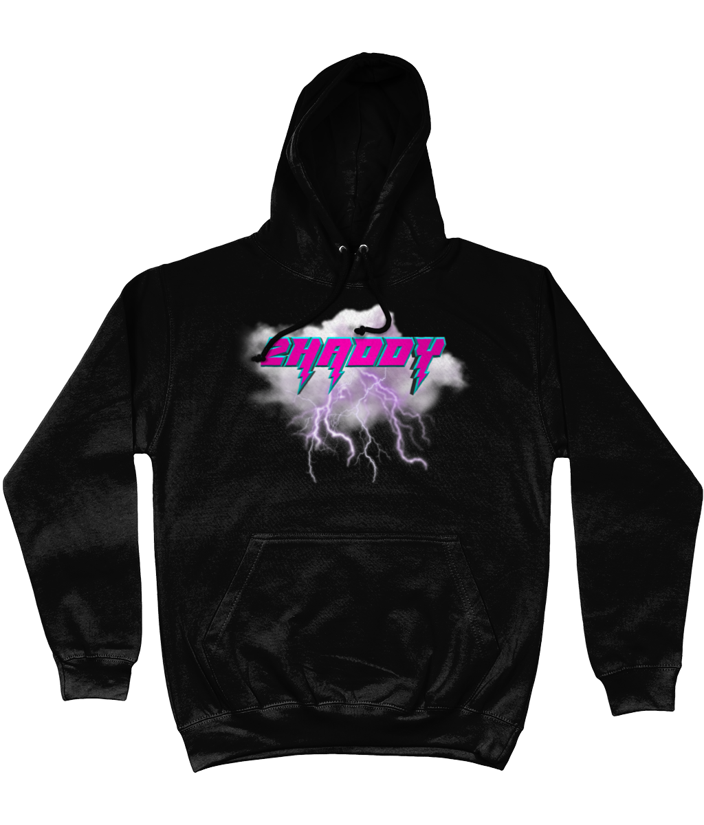 Zhaddy Hot Pink College Cotton Hoodie - Alien Cow