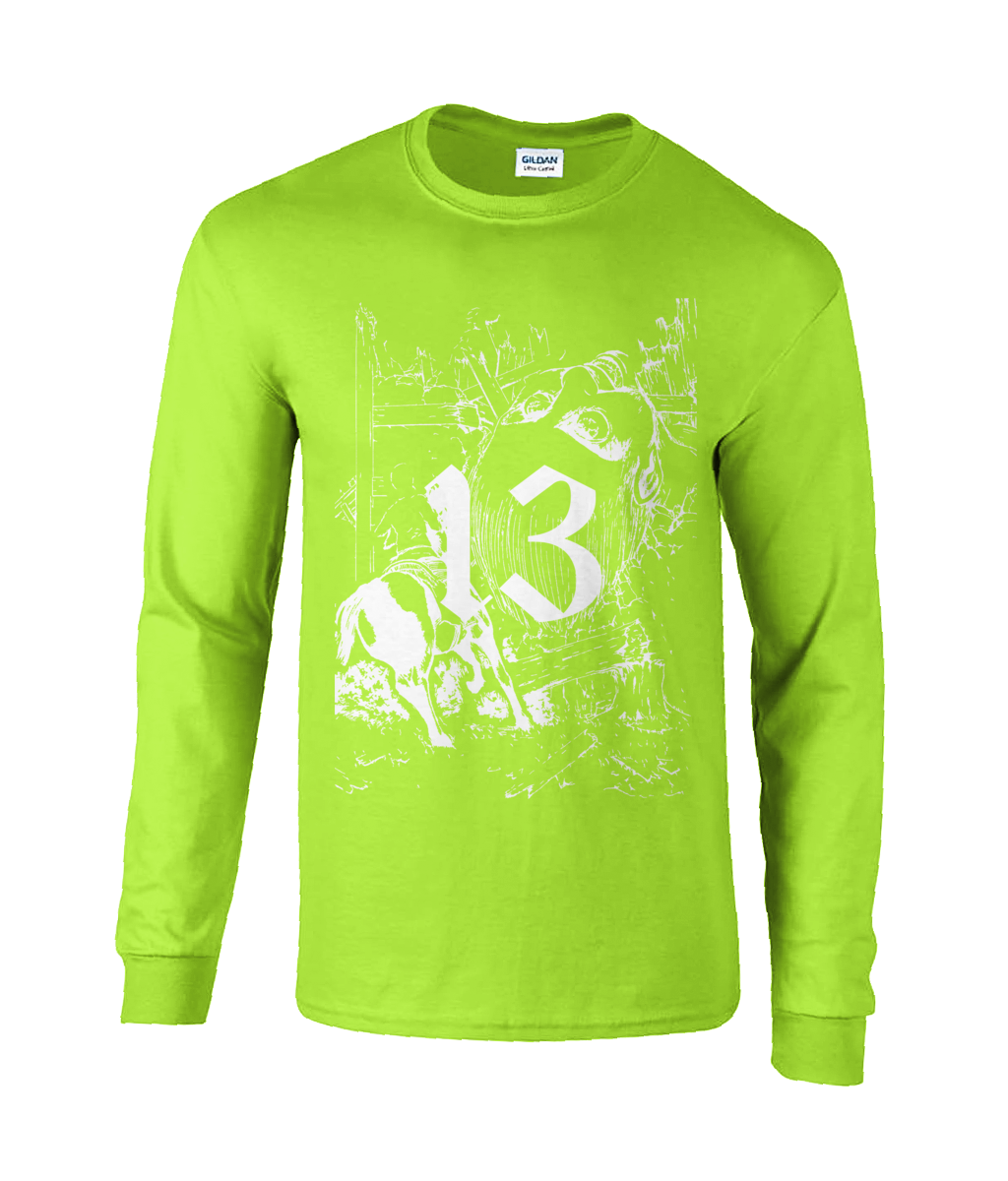 13 Long Sleeve T-Shirt - Alien Cow