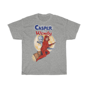 Casper and Wendy Unisex Tee - Alien Cow