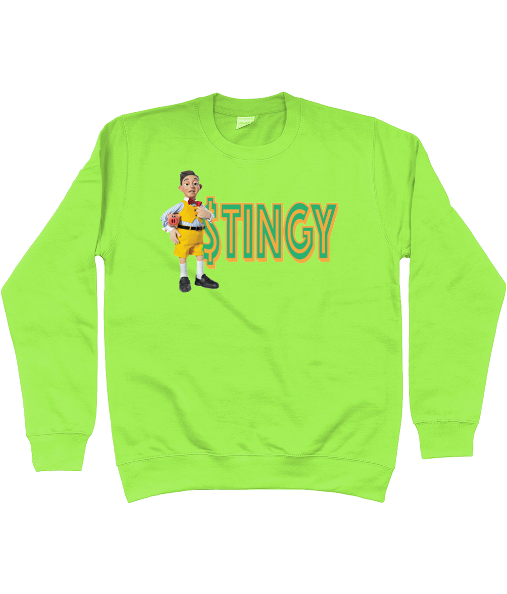 Stingy Sweatshirt - Alien Cow