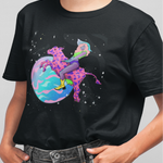 Over The Moon T-Shirt - Alien Cow