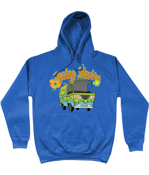 Mystery Machine Cotton Hoodie - Alien Cow