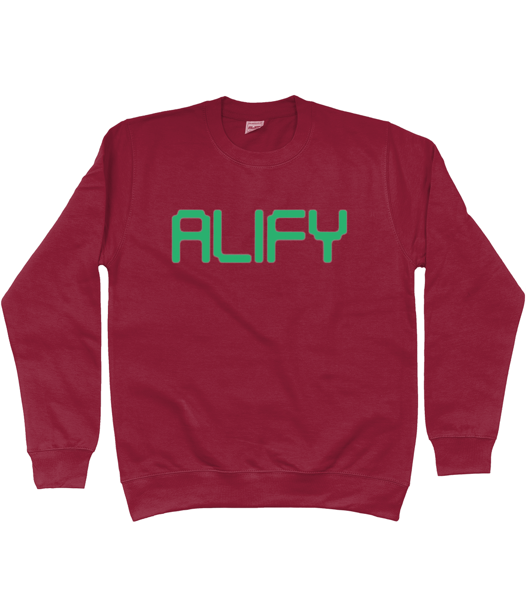 CUSTOM ALIFY Sweatshirt - Alien Cow