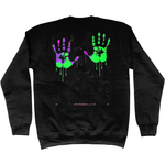 Save Me Neon Sweatshirt - Alien Cow