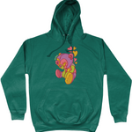 Never Broken Cotton Hoodie - Alien Cow