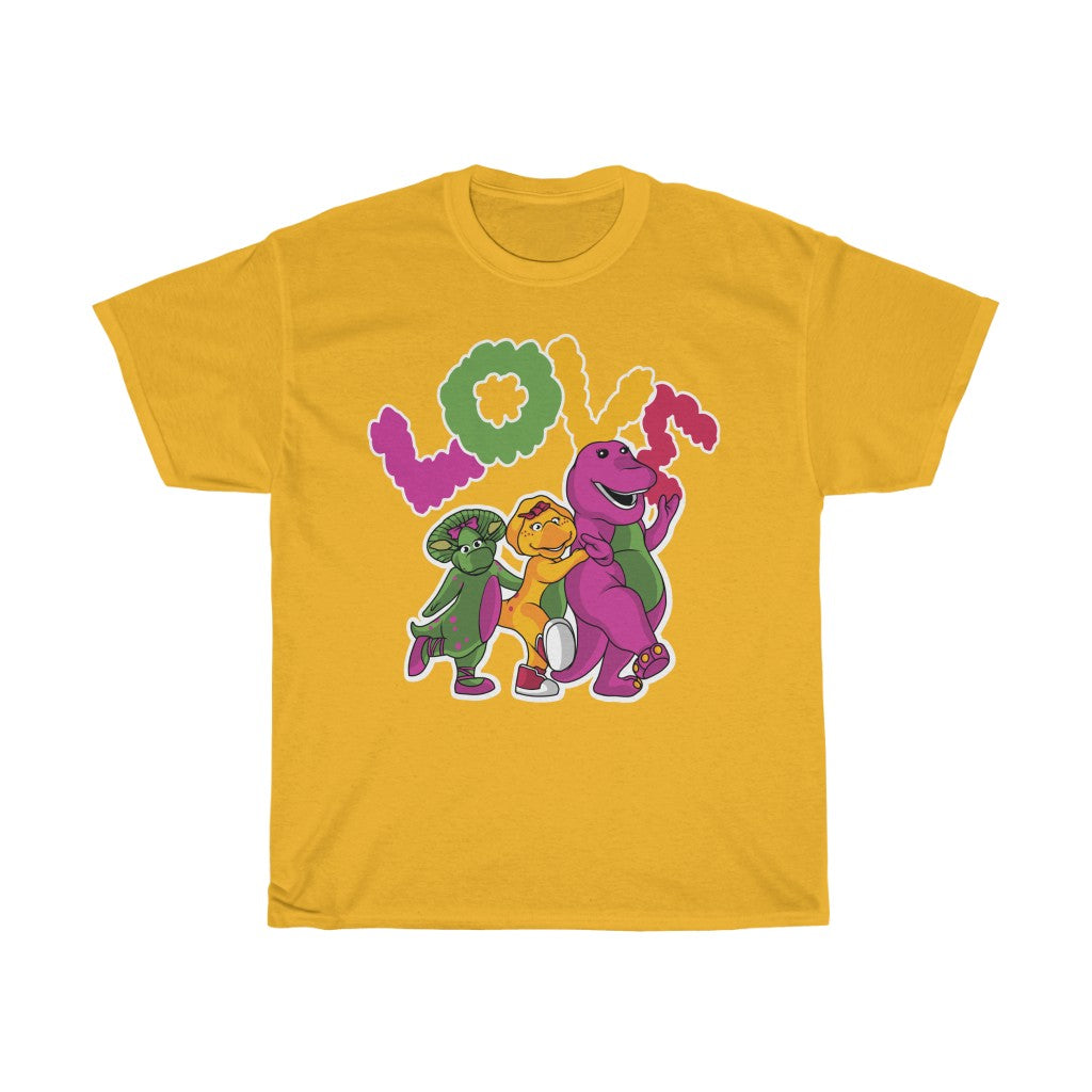 LOVE Heavy Cotton Tee - Alien Cow