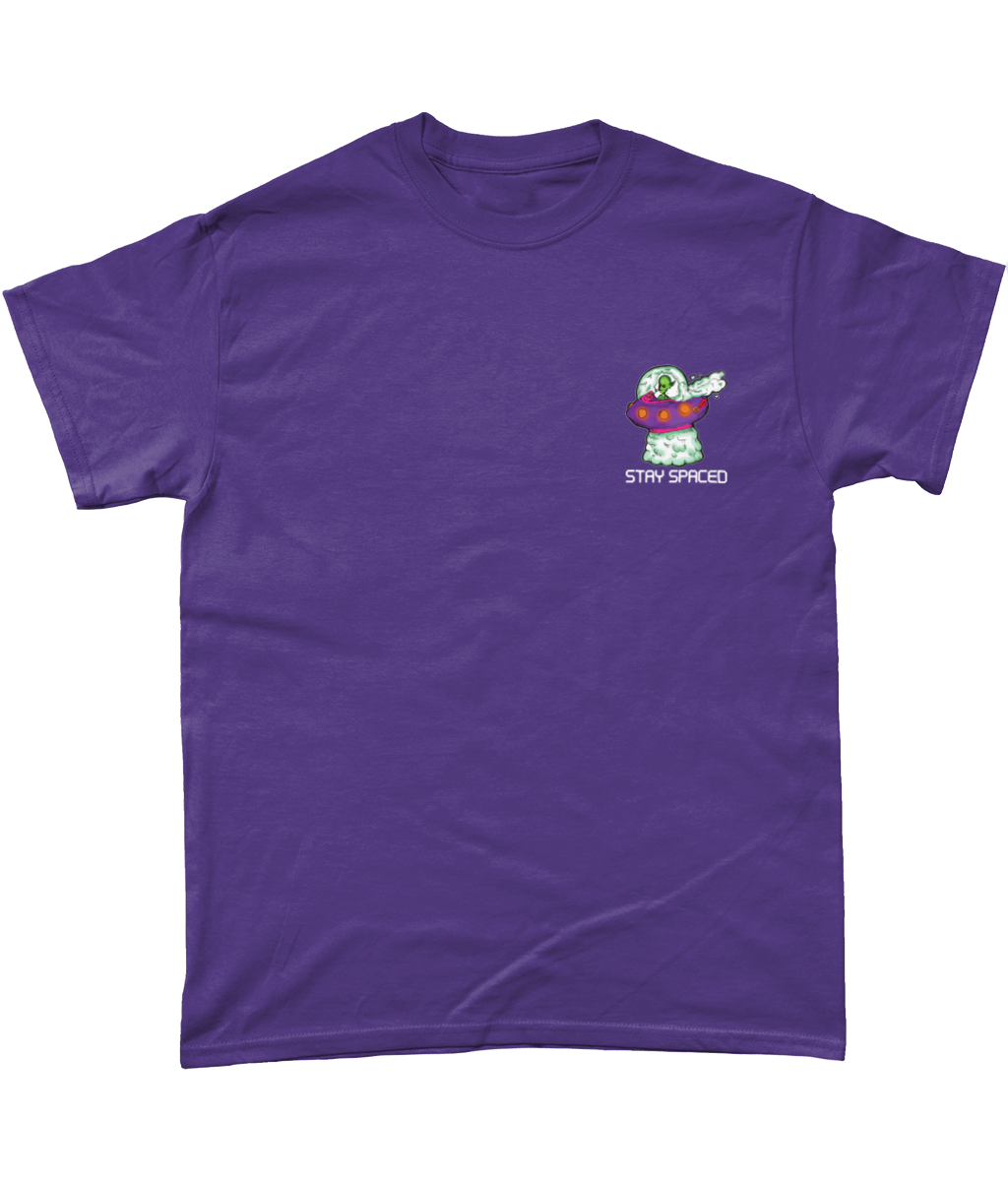 Stay Spaced T-Shirt - Alien Cow