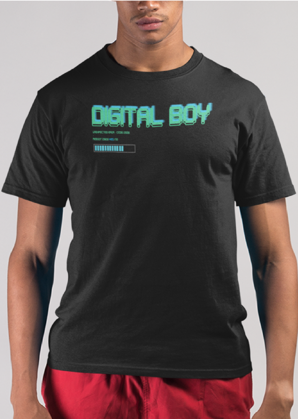 DIGITAL BOY Heavy Cotton T-Shirt - Alien Cow