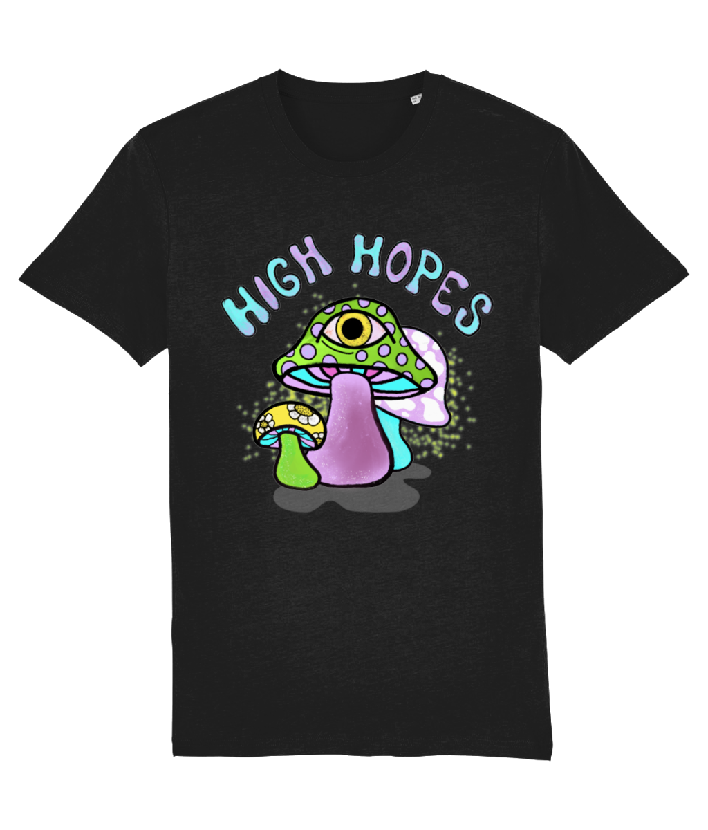 High Hopes Organic Cotton T-Shirt - Alien Cow