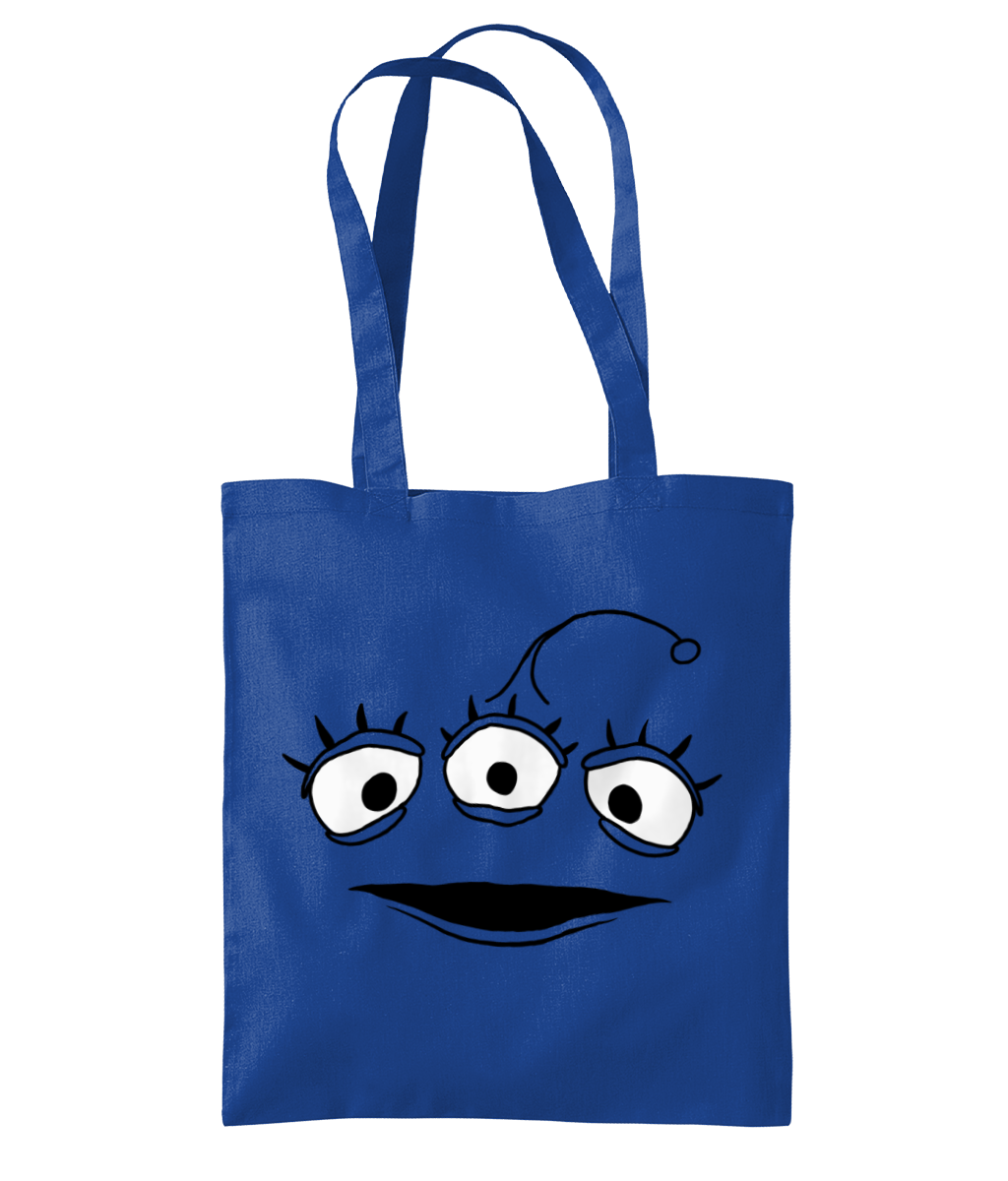 We Come In Peace Shoulder Tote Bag - Alien Cow