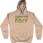 Bring The Heat Cotton College Hoodie - Alien Cow