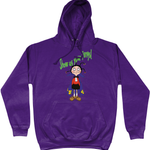 Show us your Fangs Cotton Hoodie - Alien Cow