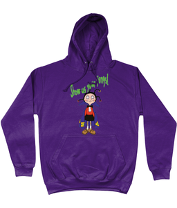 Show us your Fangs Cotton Hoodie - Alien Cow