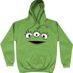 We Come In Peace Cotton College Hoodie - Alien Cow