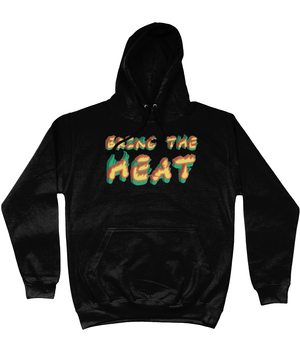 Bring The Heat Cotton College Hoodie - Alien Cow