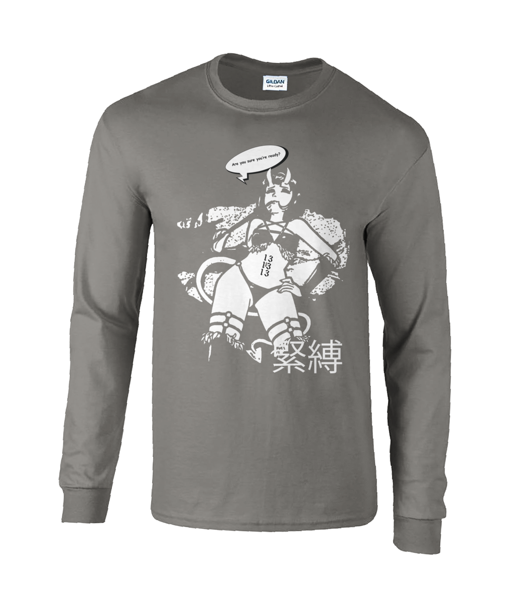 BD13 Ultra Cotton Long Sleeve T-Shirt - Alien Cow