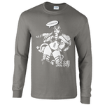 BD13 Ultra Cotton Long Sleeve T-Shirt - Alien Cow