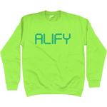 CUSTOM ALIFY Sweatshirt - Alien Cow