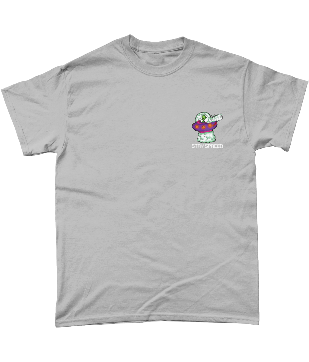 Stay Spaced T-Shirt - Alien Cow