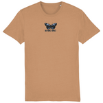 Butterfly Effect Embroidered Organic T-Shirt - Alien Cow