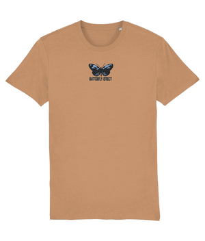 Butterfly Effect Embroidered Organic T-Shirt - Alien Cow