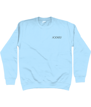 COSY Embroidered Sweatshirt - Alien Cow