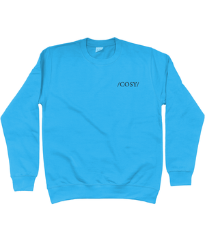 COSY Embroidered Sweatshirt - Alien Cow