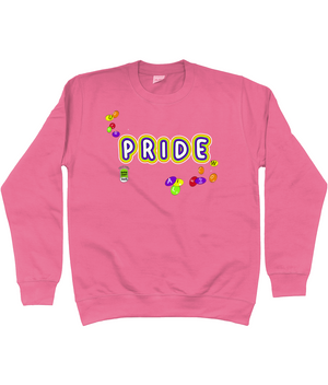 Pride Cotton Sweatshirt - Alien Cow