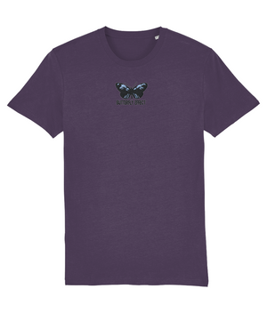 Butterfly Effect Embroidered Organic T-Shirt - Alien Cow