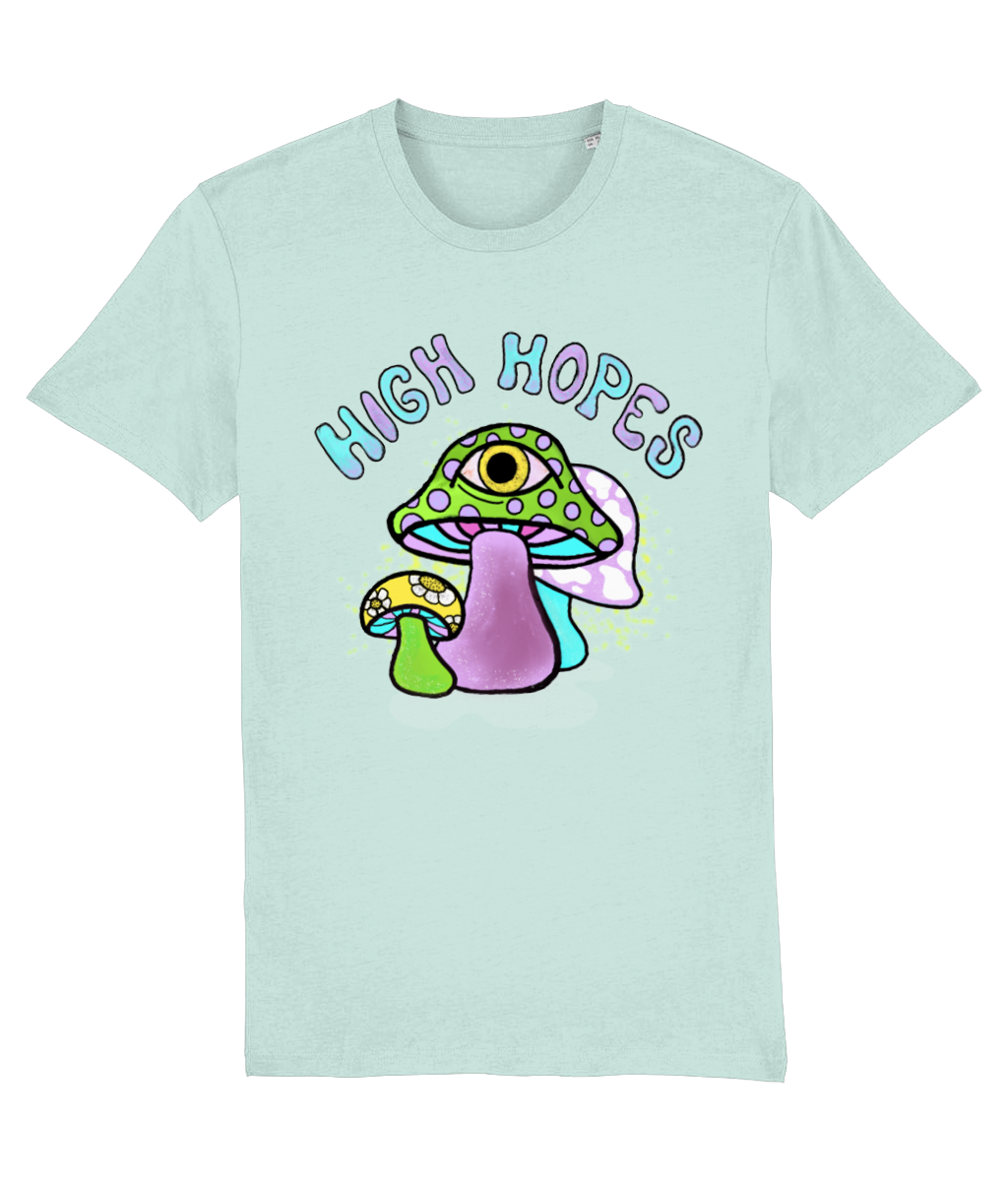 High Hopes Organic Cotton T-Shirt - Alien Cow