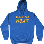 Bring The Heat Cotton College Hoodie - Alien Cow