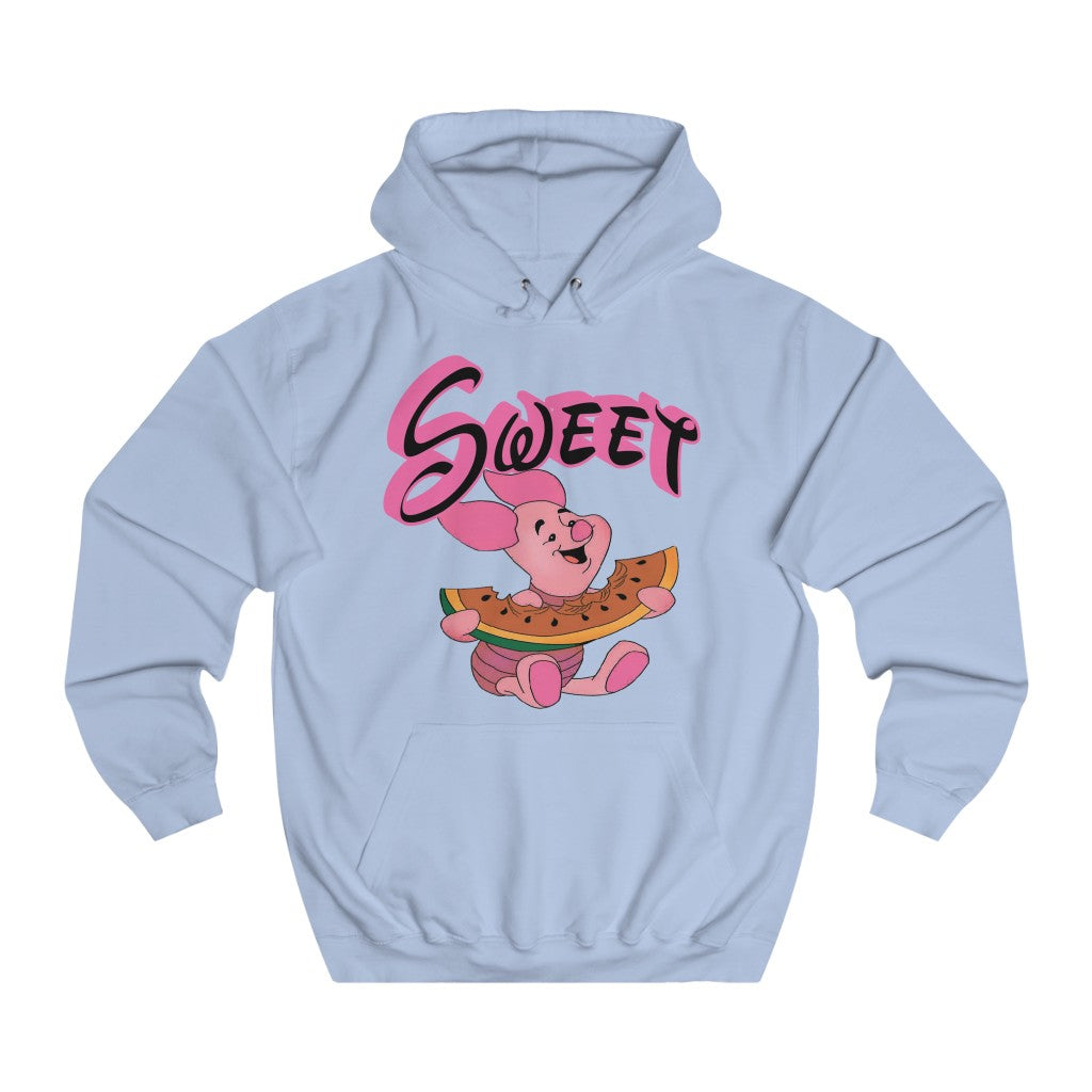 Piglet Cotton Hoodie - Alien Cow