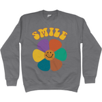 SMILE Cotton Sweatshirt - Alien Cow