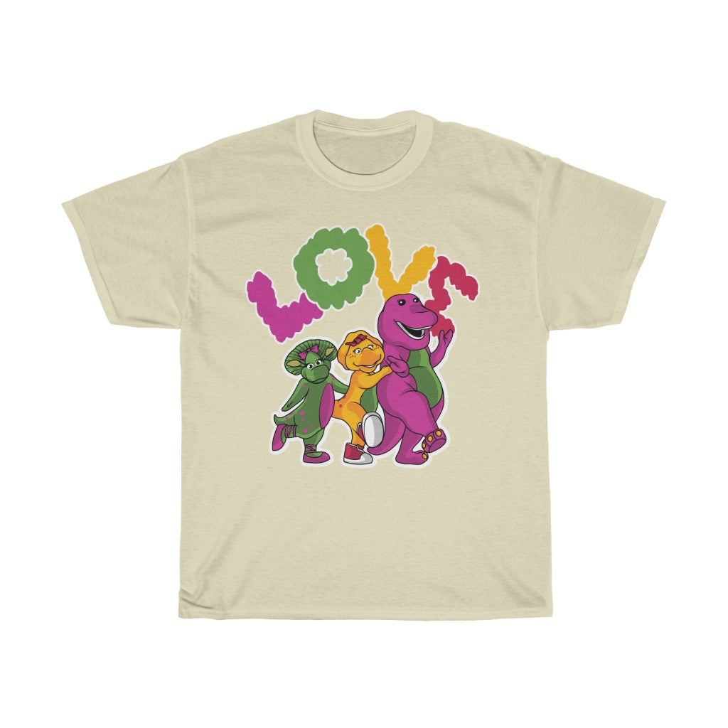 LOVE Heavy Cotton Tee - Alien Cow