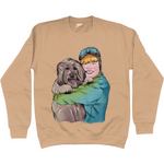 Aunt Mabel Cotton Sweatshirt - Alien Cow