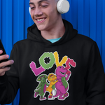 LOVE Cotton Hoodie - Alien Cow