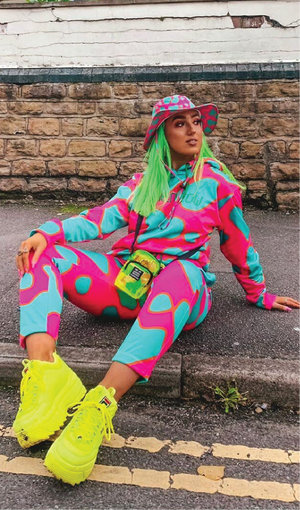 Alien Cow Tracksuit (PINK) - Alien Cow