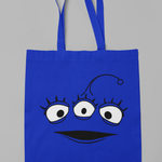 We Come In Peace Shoulder Tote Bag - Alien Cow