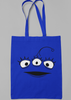 We Come In Peace Shoulder Tote Bag - Alien Cow