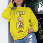 Princess Giant Cotton Sweatshirt - Alien Cow