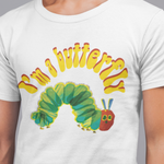 I'm A Butterfly Heavy Cotton Tee - Alien Cow