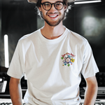 Show Us Your Fangs Spring Heavy Cotton Tee - Alien Cow
