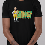 Stingy Heavy Cotton T-Shirt - Alien Cow