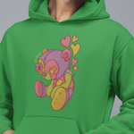 Never Broken Cotton Hoodie - Alien Cow