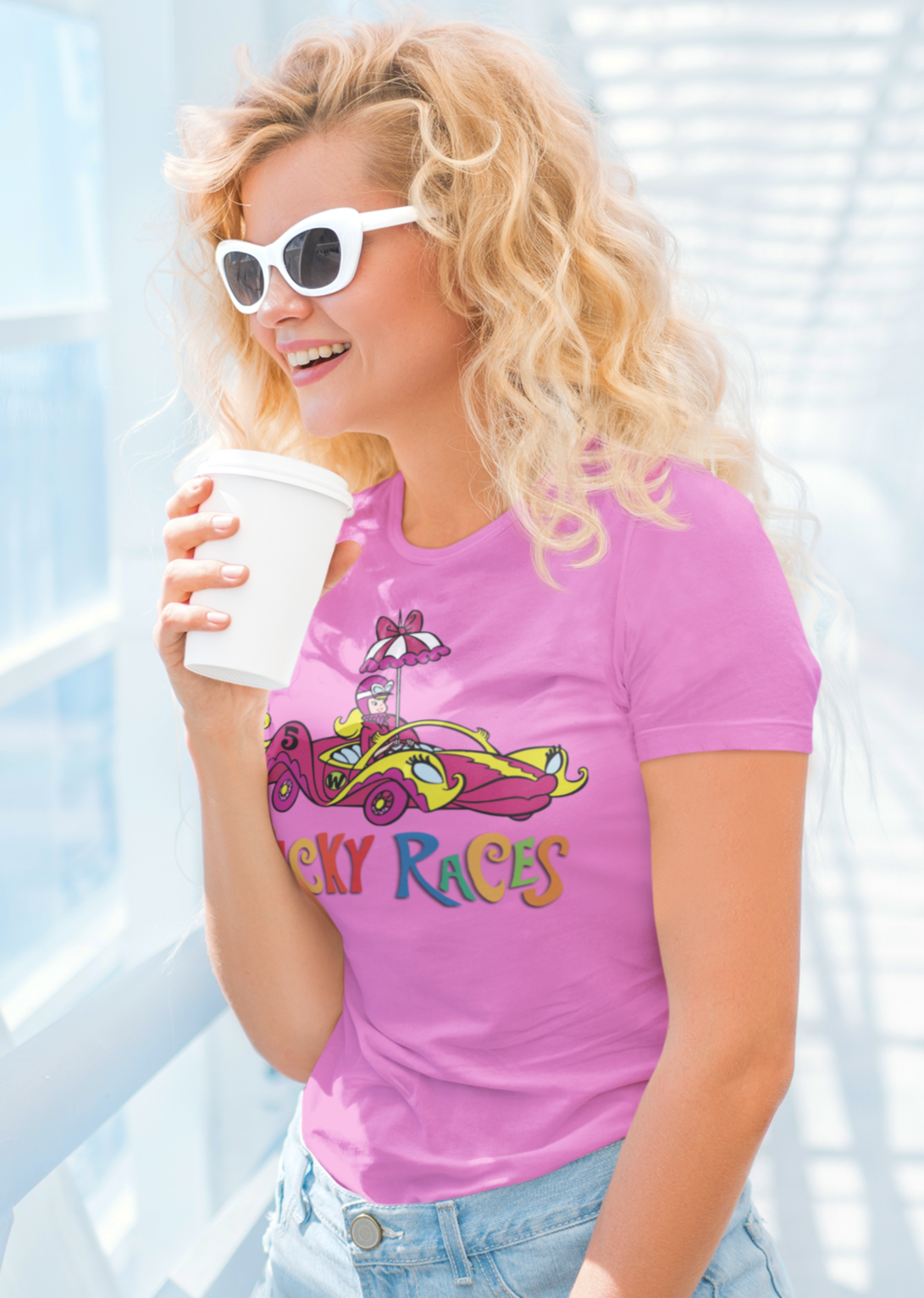 Wacky Races Cotton Tee - Alien Cow