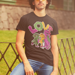 LOVE Heavy Cotton Tee - Alien Cow