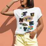 FU-NKY Heavy Cotton T-Shirt - Alien Cow
